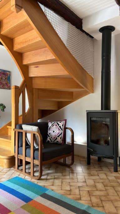 Maison Atypique Au Calme Saint-Laurent  Extérieur photo