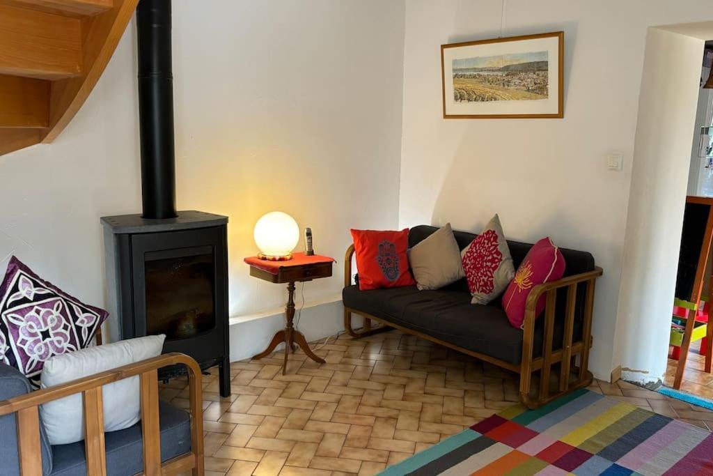 Maison Atypique Au Calme Saint-Laurent  Extérieur photo